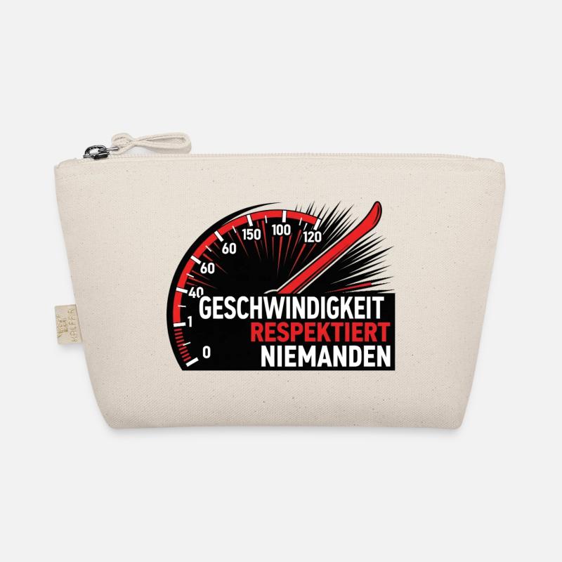Geschwindigkeit – Auto T-Shirt - Bio-Täschchen - Natur