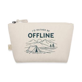 Je préfère être hors ligne | Camping en plein air - Trousse biologique - nature - Devant