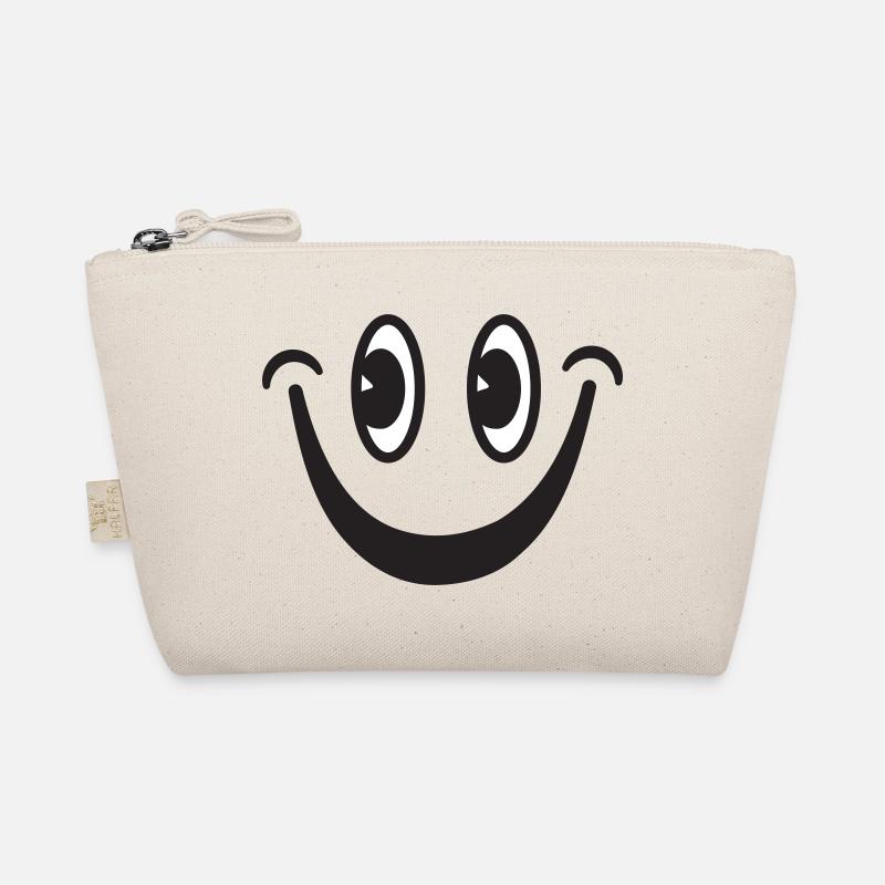 Smiling Face Organic Pouch