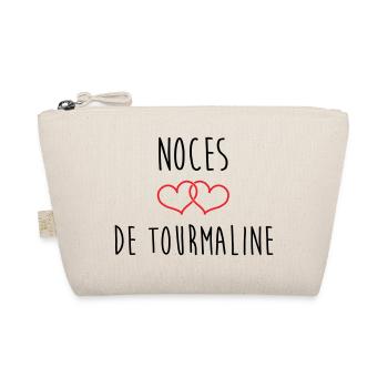 Noces de Tourmaline 52 ans de mariage - Trousse biologique - nature - Devant