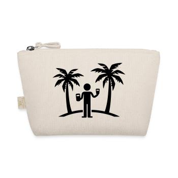 Party Vacation Island Drinking - Organic Pouch - nature - Front