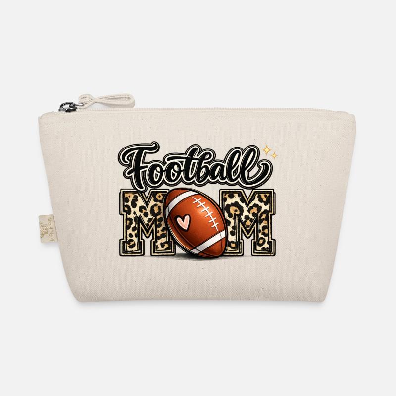 Leopard-Fußball-Muttertags-Trikot Bio-Täschchen