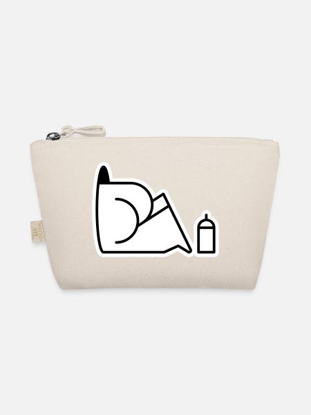 Looking For Cans - Organic Pouch - nature - Front
