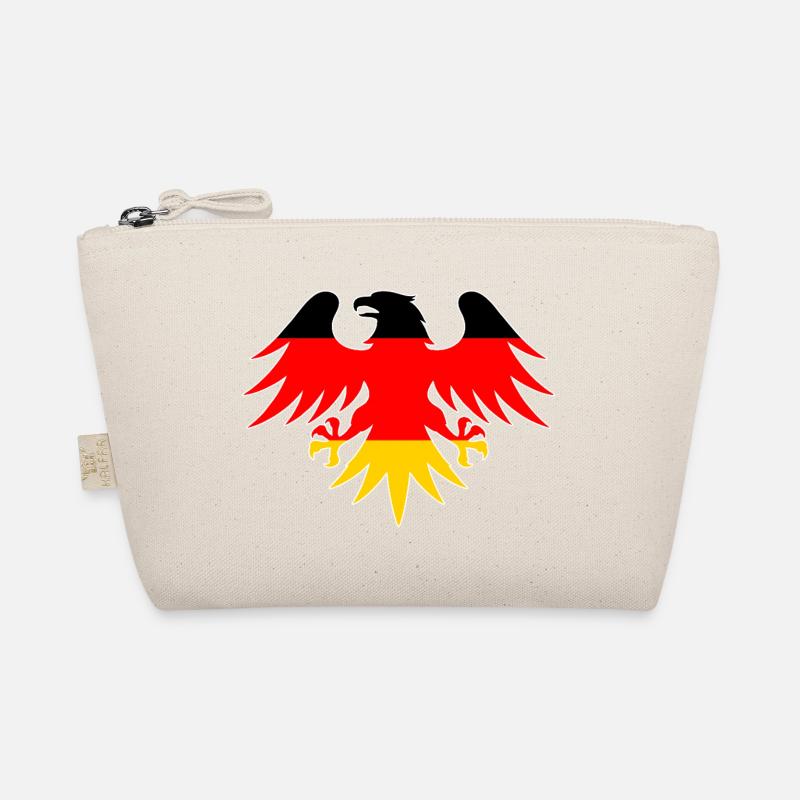 Motif de drapeau allemand en forme d’aigle Trousse biologique
