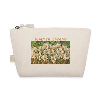 Summer Dreams – Daisy Basket Blumenkomposition - Bio-Täschchen - Natur - Vorne