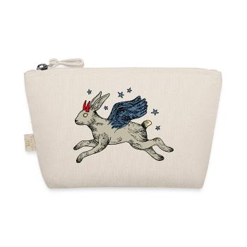 Winged hare in star flight - Organic Pouch - nature - Front