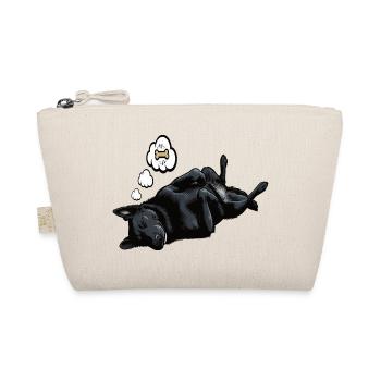 Black Shepherd Owner - Organic Pouch - nature - Front