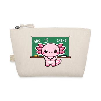 Kawaii apprenant le dragon devant un tableau noir - Trousse biologique - nature - Devant