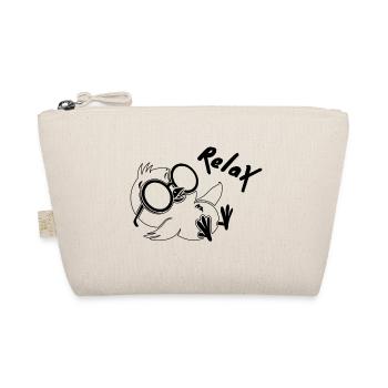 Chill Penguin Relax Funny Cute Cartoon Graphic Tee - Bio-Täschchen - Natur - Vorne