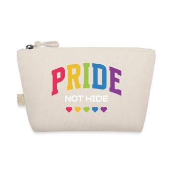 LGBTQ-Pride-Monat – Pride, nicht verstecken. - Bio-Täschchen - Natur - Vorne