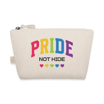 LGBTQ-Pride-Monat – Pride, nicht verstecken. - Bio-Täschchen - Natur - Vorne