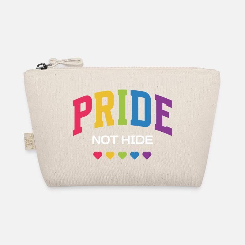 LGBTQ Pride Month - Pride Not Hide Organic Pouch