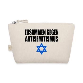 zusammen gegen antisemitism - Bio-Täschchen - Natur - Vorne