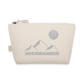 Hochwanner Bergsilhouette Mond - Bio-Täschchen - Natur - Vorne