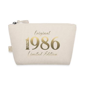 40th Birthday Gift Husband Original May 1986 - Organic Pouch - nature - Front