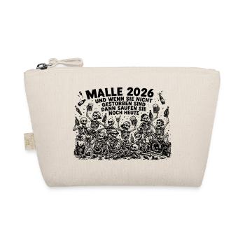 Malle 2026 und wenn sie nicht gestorben sind dann - Bio-Täschchen - Natur - Vorne