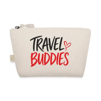 Travel Buddies Herzlogo - Bio-Täschchen - Natur - Vorne