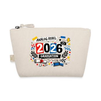 Analog Rebel 2026 Graduation Graduation Ceremony - Organic Pouch - nature - Front