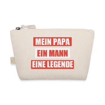 Ehemann Vater Papa Grillmeister Geschenk - Bio-Täschchen - Natur - Vorne