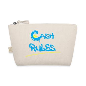 Lettres graffitis Money Rules - Trousse biologique - nature - Devant