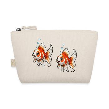 Goldfische Comic - Bio-Täschchen - Natur - Vorne