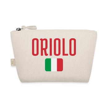 Oriolo Italian Flag - Organic Pouch - nature - Front
