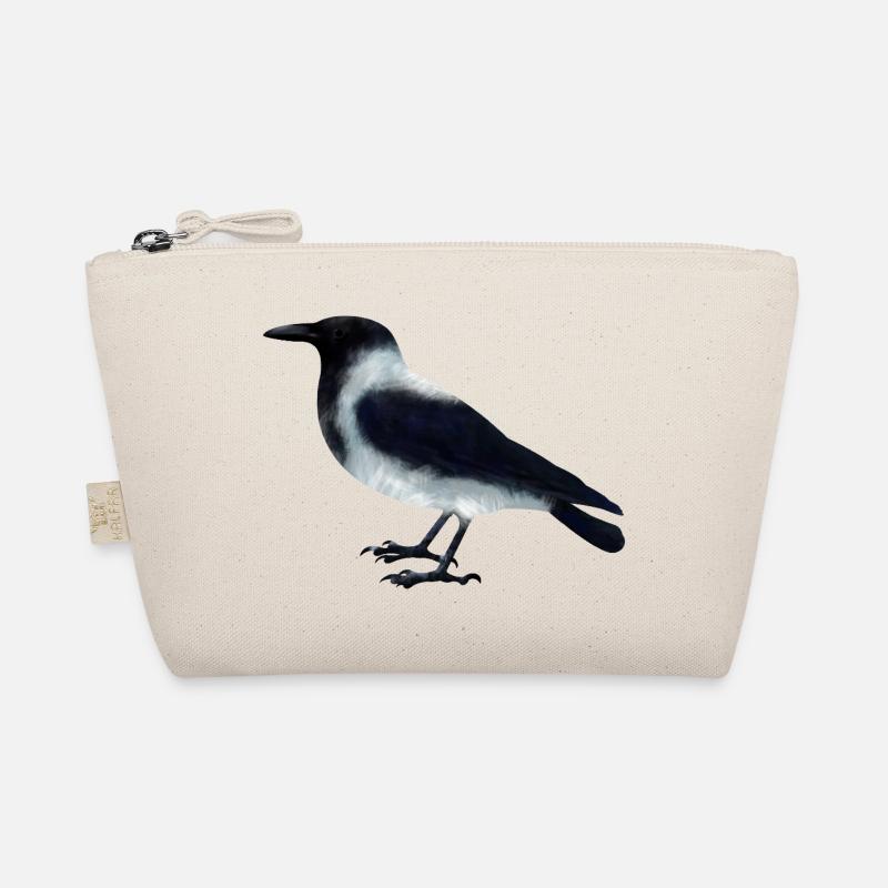 Hooded crow - Organic Pouch - nature