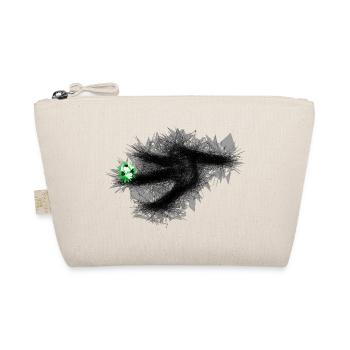 Soccer Soccer Player Ball Art - Organic Pouch - nature - Front