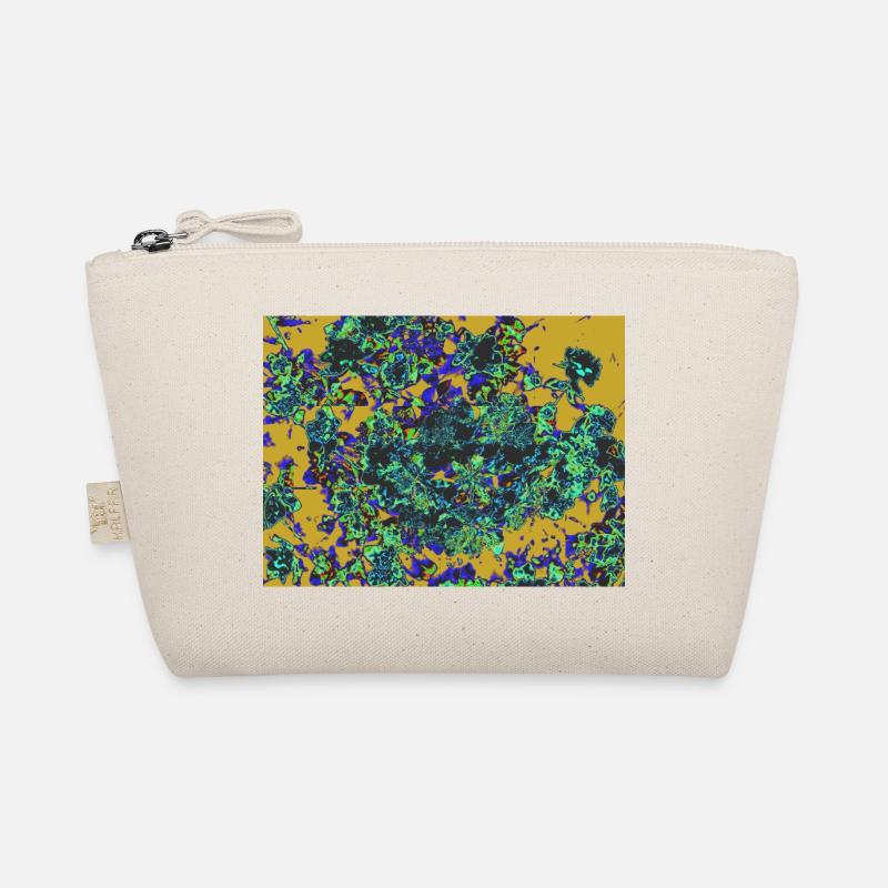 Fleurs néon Décor floral psychédélique Trousse biologique