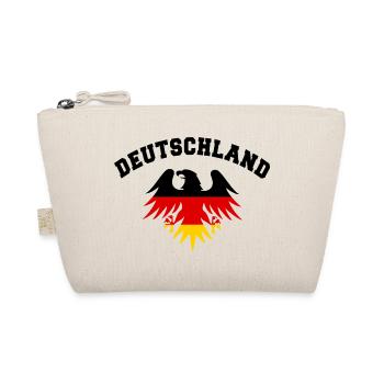 DEUTSCHLAND GERMANY EUROPA DEUTSCHE SPORT FAN - Bio-Täschchen - Natur - Vorne