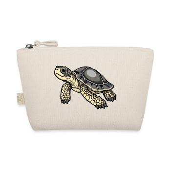 Turtle Turtle Gift - Organic Pouch - nature - Front