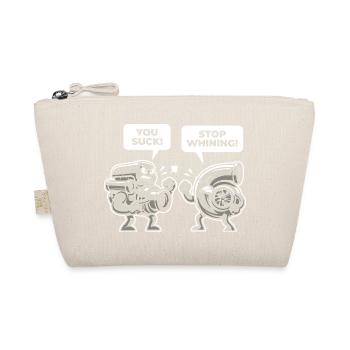 Auto You Suck Stop Whining Tuning Car Mechanic - Organic Pouch - nature - Front