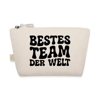 Bestes Team der Welt - Bio-Täschchen - Natur - Vorne
