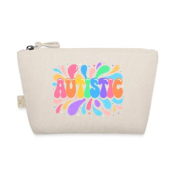 Rainbow Autistic Pride - Organic Pouch - nature - Front