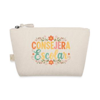 Consejera Escolar Floral - Bio-Täschchen - Natur - Vorne
