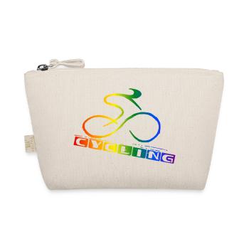 Lettrage arc-en-ciel cyclable - Trousse biologique - nature - Devant