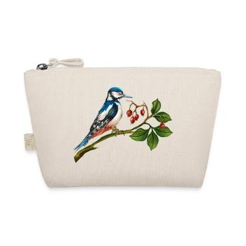 Bunter Vogel - Bio-Täschchen - Natur - Vorne