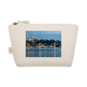 Night Bosphorus Istanbul - Organic Pouch - nature - Front