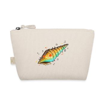 Colorful shell water colors - Organic Pouch - nature - Front