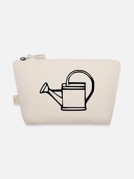 Gießkanne Garten Geschenk Gärtner - Bio-Täschchen - Natur