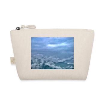 Fog over mountain landscape Morning light - Organic Pouch - nature - Front