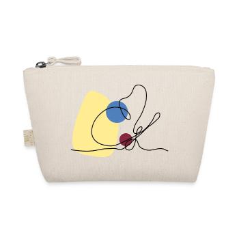 Aronde en linéaire avec fond coloré - Trousse biologique - nature - Devant