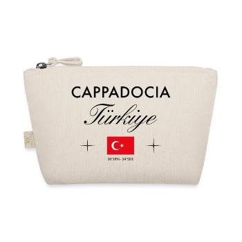 Kappadokien Türkei Koordinaten Reise Souvenir - Bio-Täschchen - Natur - Vorne