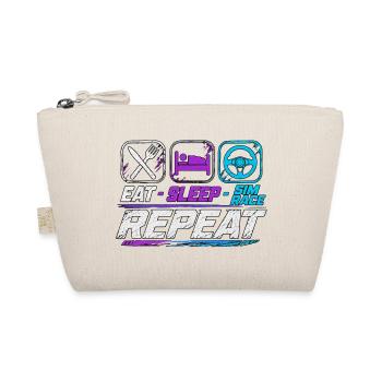 Répétition de la course Sleep Sim pour les fans de sim racing - Trousse biologique - nature - Devant