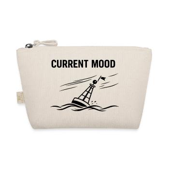 Current Mood – Stürmisch - Bio-Täschchen - Natur - Vorne