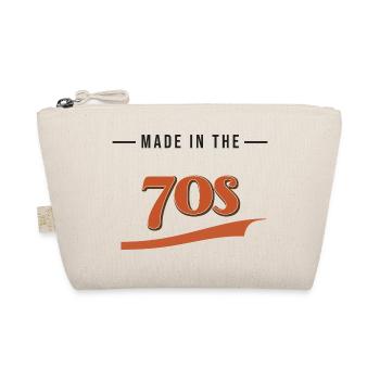 Made in 70s – Classic Vintage Retro - Bio-Täschchen - Natur - Vorne