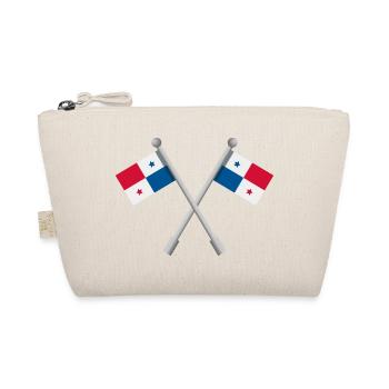 Panama-Flagge - Bio-Täschchen - Natur - Vorne