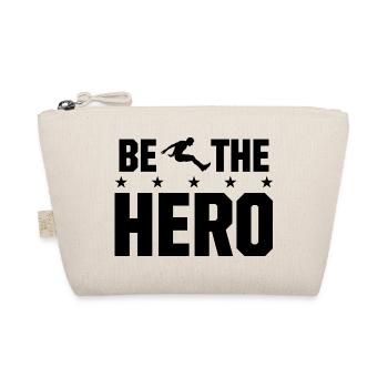 Be the Hero Long Jump Track & Field - Bio-Täschchen - Natur - Vorne