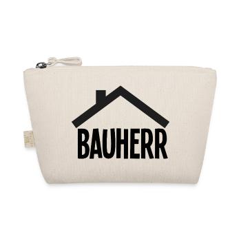 Bauherrin Häuslebauer Eigenheimbesitzer Bauherr - Bio-Täschchen - Natur - Vorne