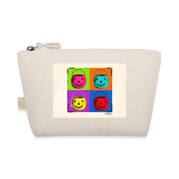 Halloween Candy Buckets Pop Art - Bio-Täschchen - Natur - Vorne